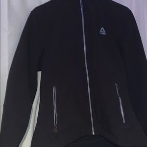 Black rebook sport coat